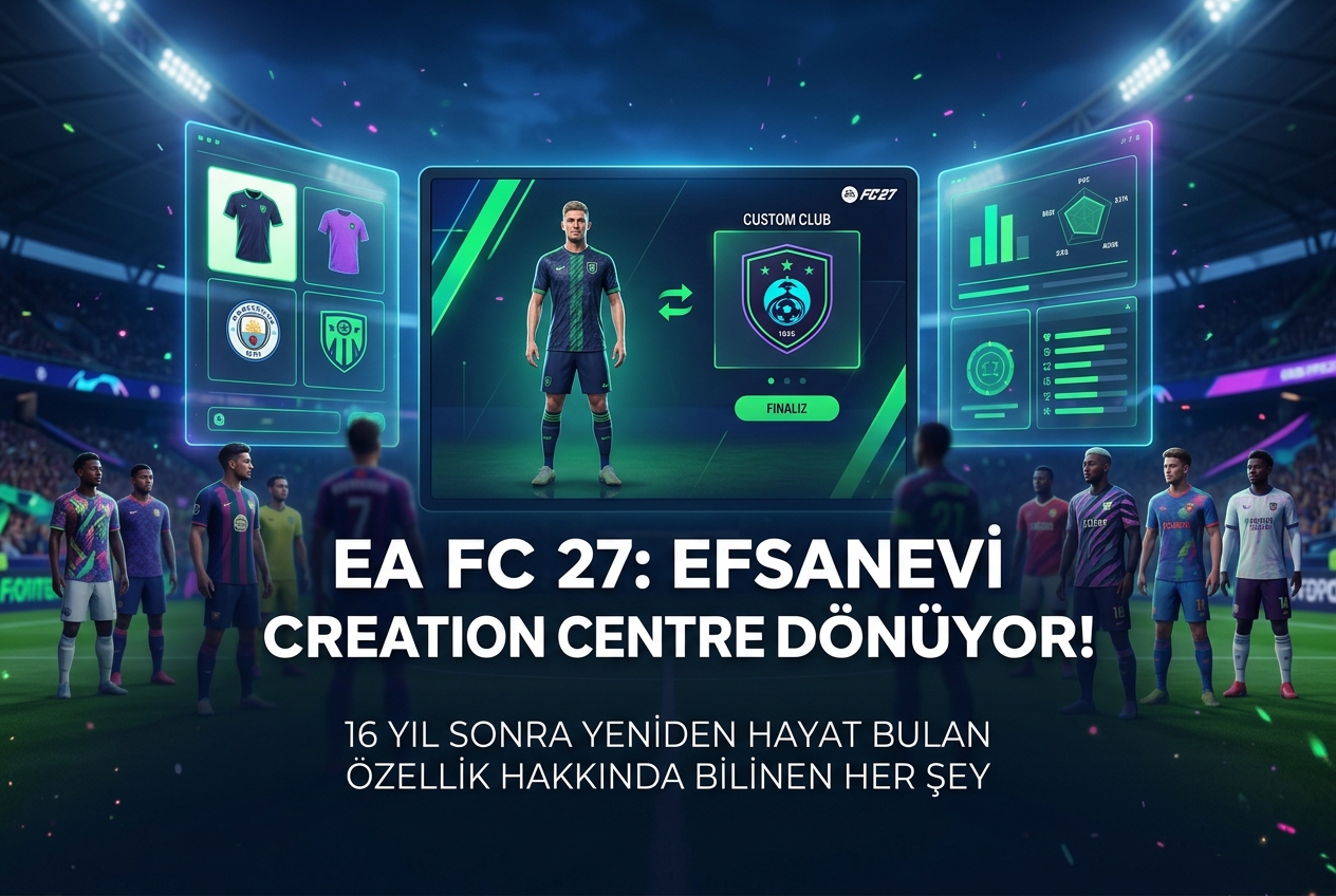 EA FC 27, 16 Yıl Sonra Creation Centre’ı Geri Getiriyor: Bilinen Her Şey