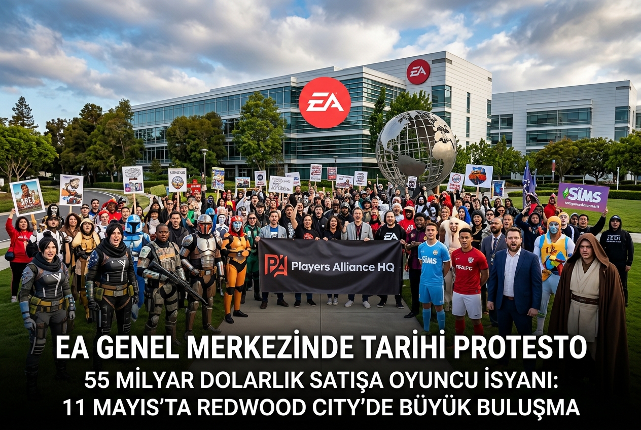 EA Genel Merkezinde Tarihi Protesto: 55 Milyar Dolarlık Satışa Oyuncu İsyanı