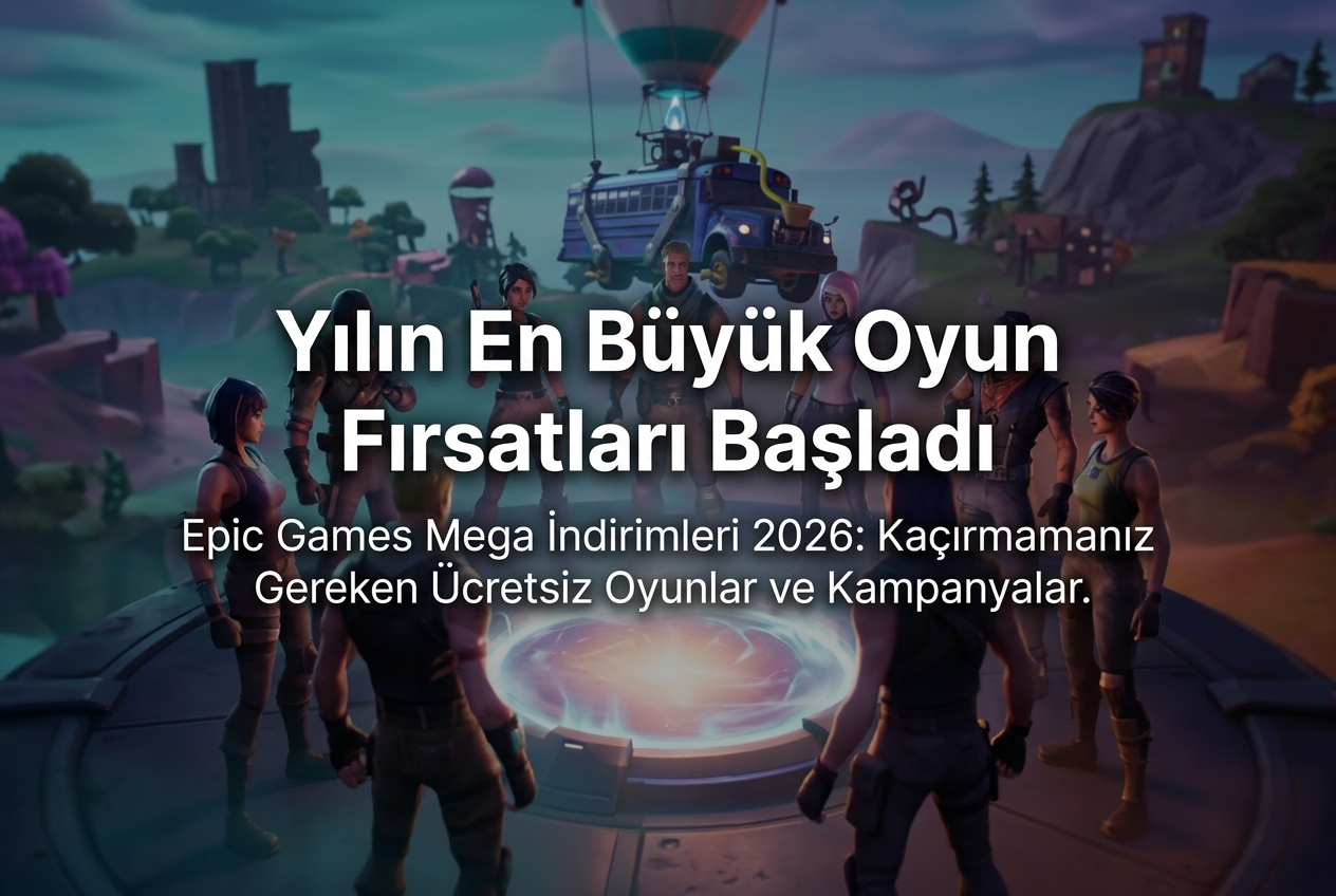 Epic Games Mega İndirimleri 2026 Başladı: En İyi Fırsatlar ve Ücretsiz Oyunlar