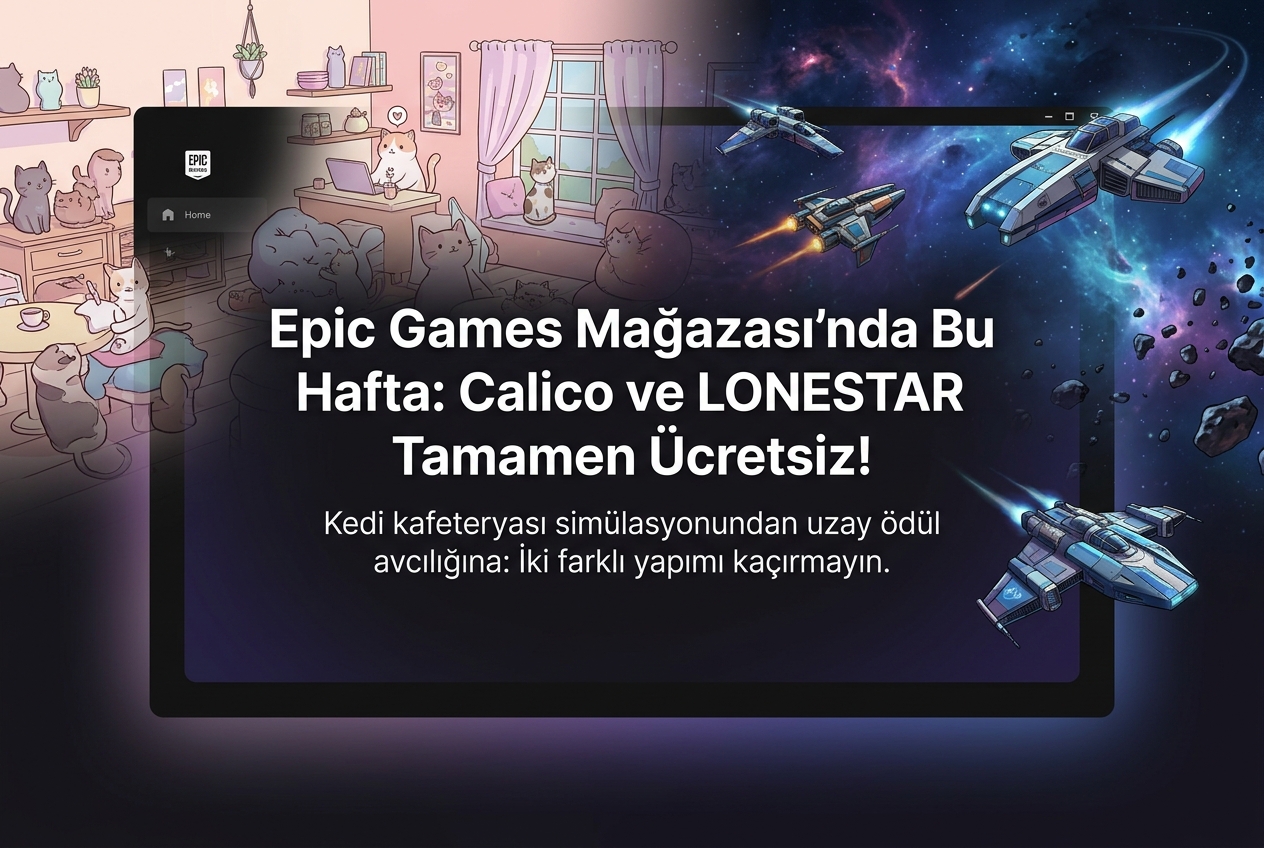 Epic Games Store Bu Hafta Calico ve LONESTAR Ücretsiz: Detaylar ve Nasıl Alınır?