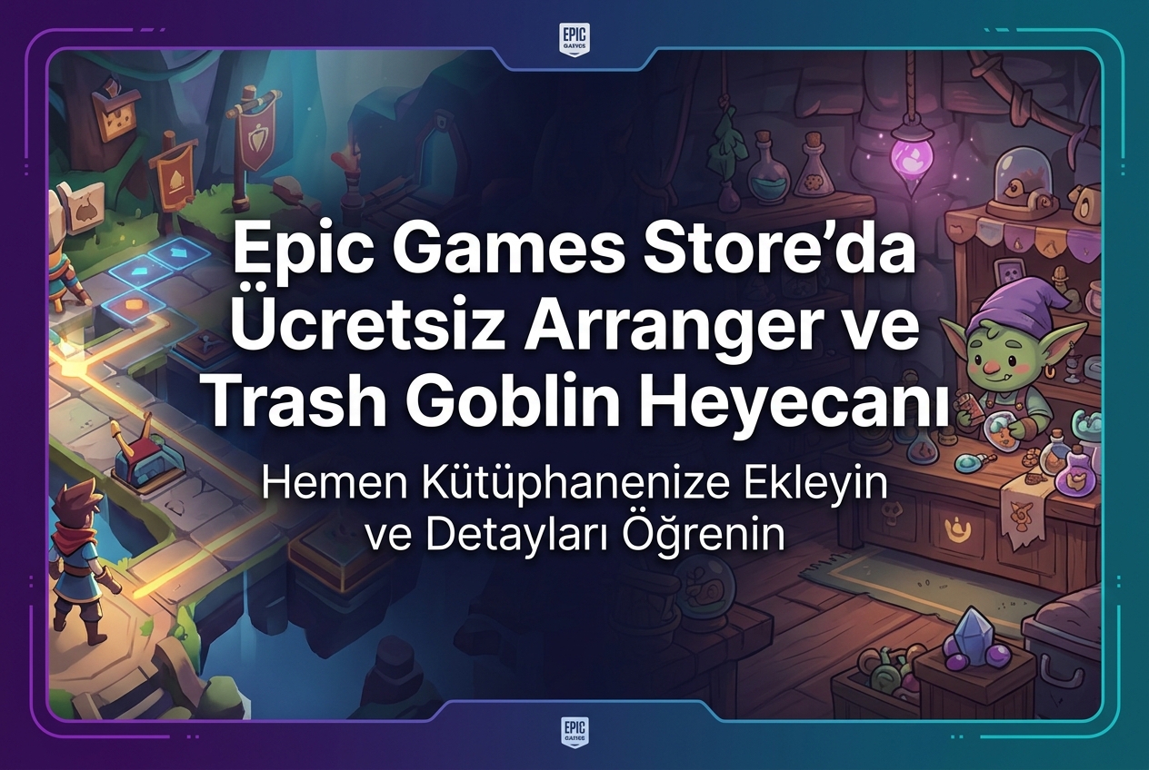 Epic Games’te Bu Hafta İki Ücretsiz Oyun: Arranger ve Trash Goblin Nasıl Alınır?