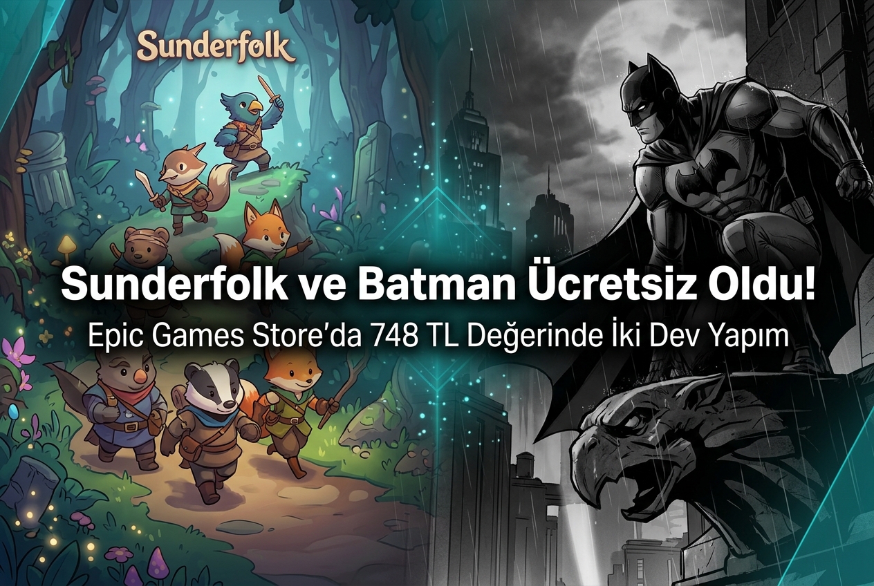 Epic Games’te Bu Hafta Ücretsiz: Sunderfolk ve The Telltale Batman Shadows Edition (14-21 Mayıs 2026)