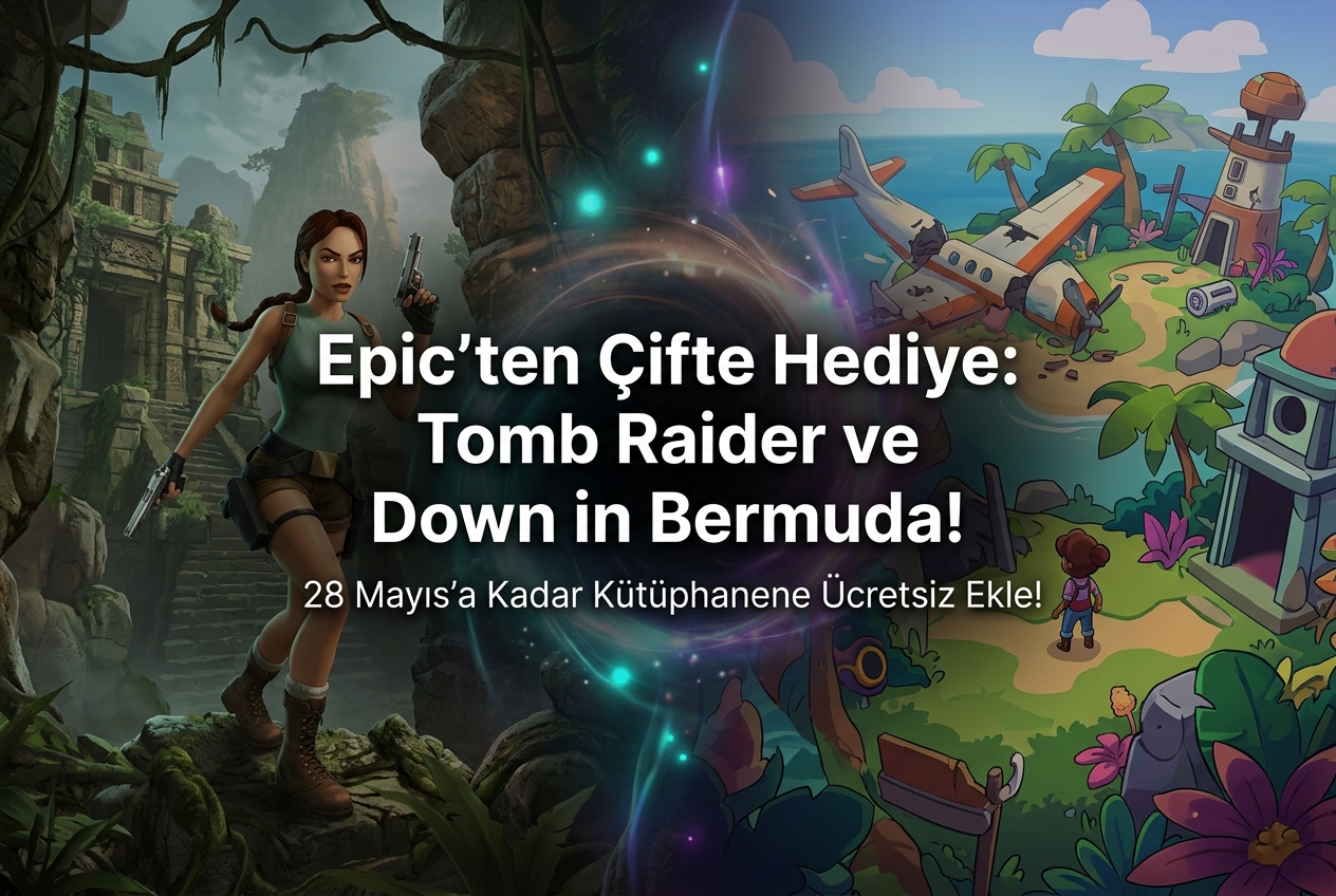 Epic Games’te Bu Hafta Ücretsiz: Tomb Raider I-III Remastered ve Down in Bermuda (21-28 Mayıs)