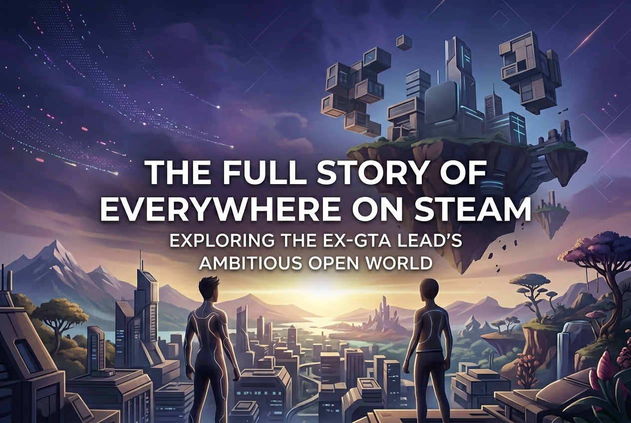 Everywhere: The Ex-GTA Developer’s Ambitious Open World Platform Lands on Steam