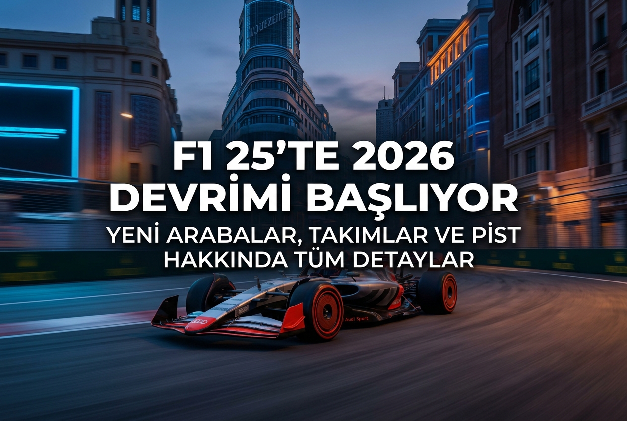 F1 25: 2026 Sezonu DLC Paketi Resmen Tanıtıldı, İşte Bilinen Her Şey