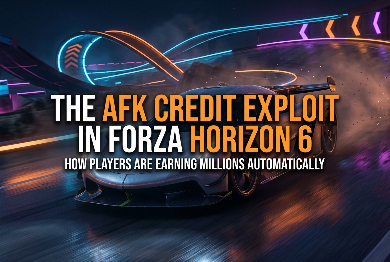 Forza Horizon 6 Credit Exploit Explained: How Players Are Earning Millions AFK