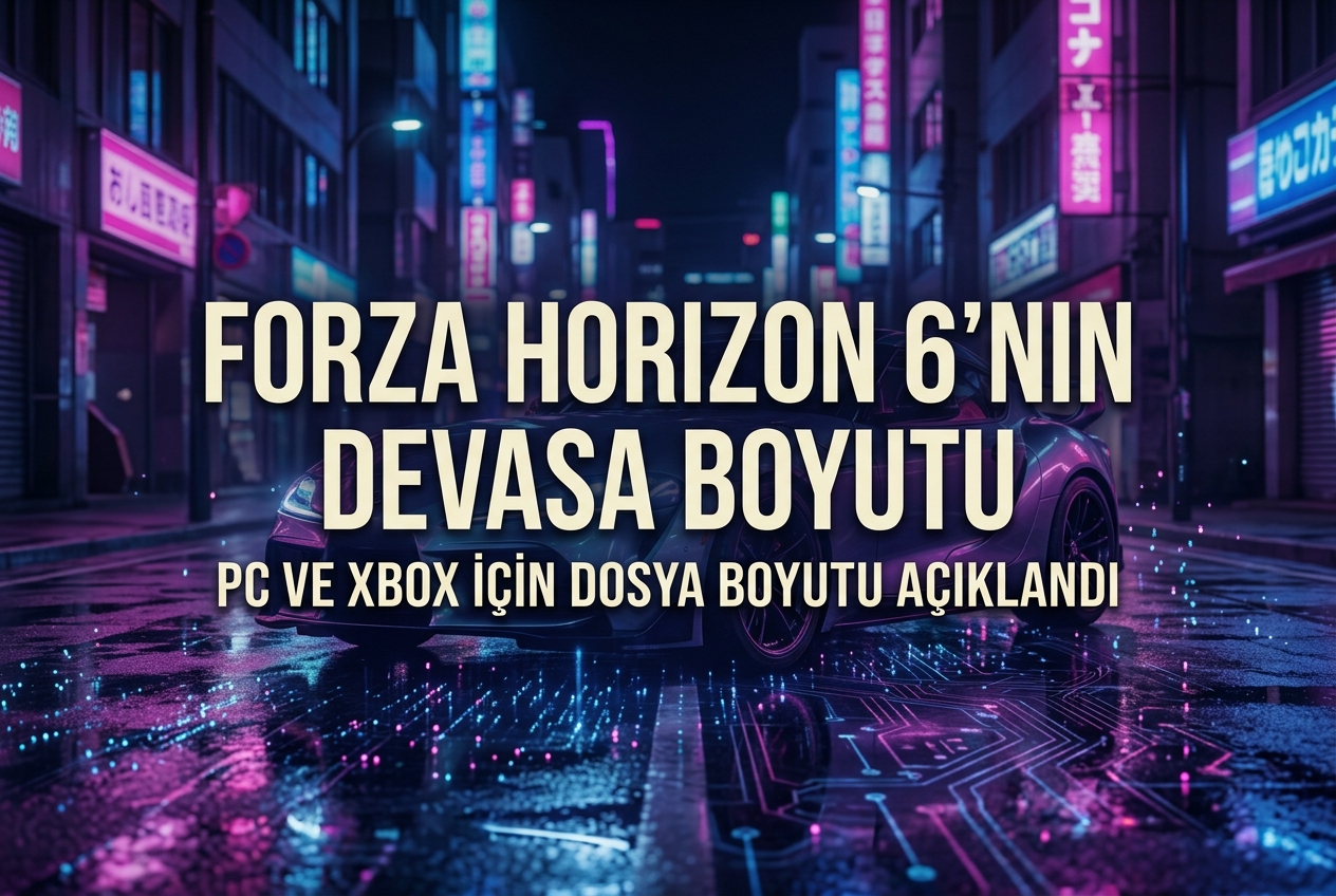Forza Horizon 6 Dosya Boyutu Belli Oldu: PC'de 156 GB, Xbox'ta 145 GB