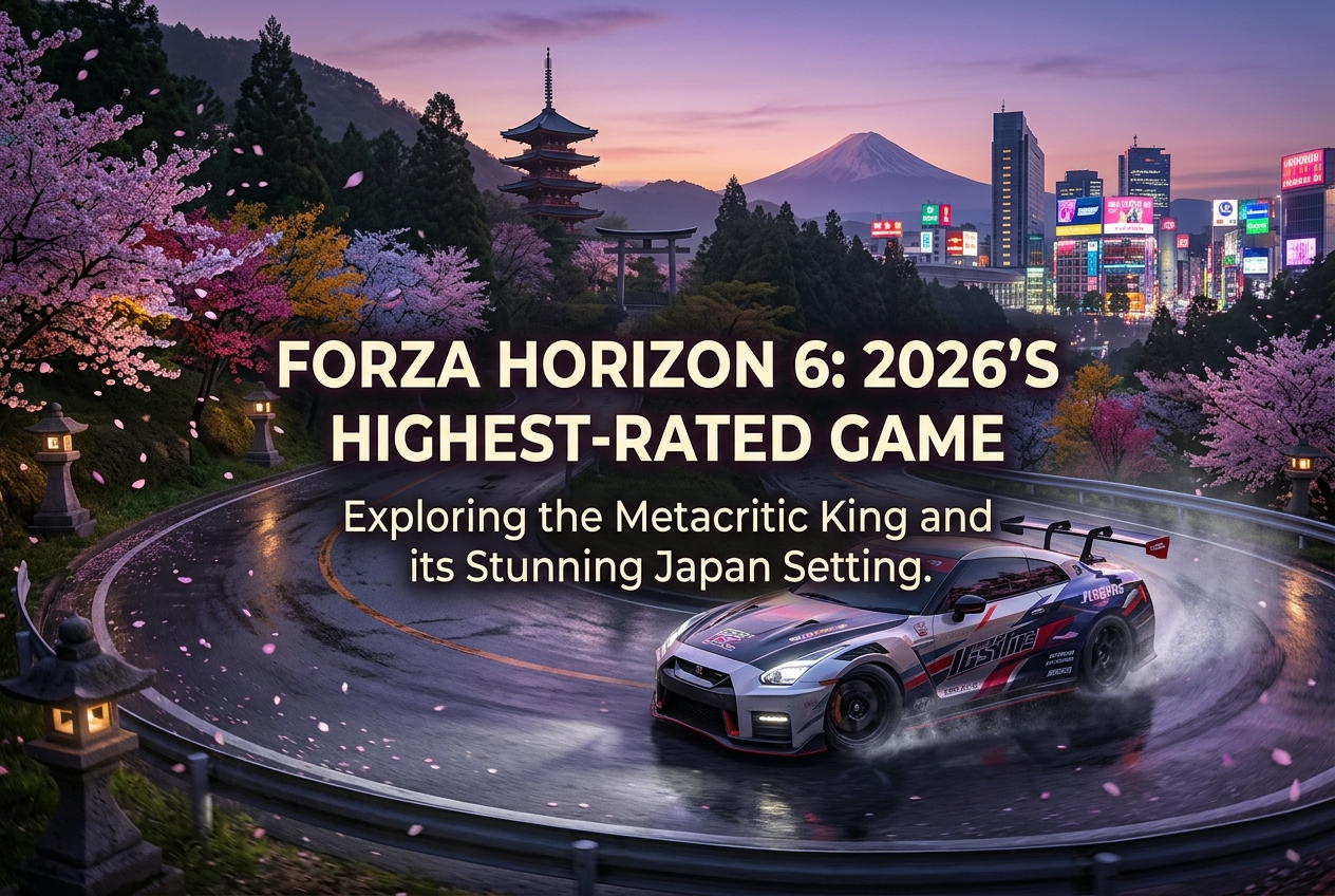 Forza Horizon 6 Is 2026's Highest-Rated Game With a 92 on Metacritic
