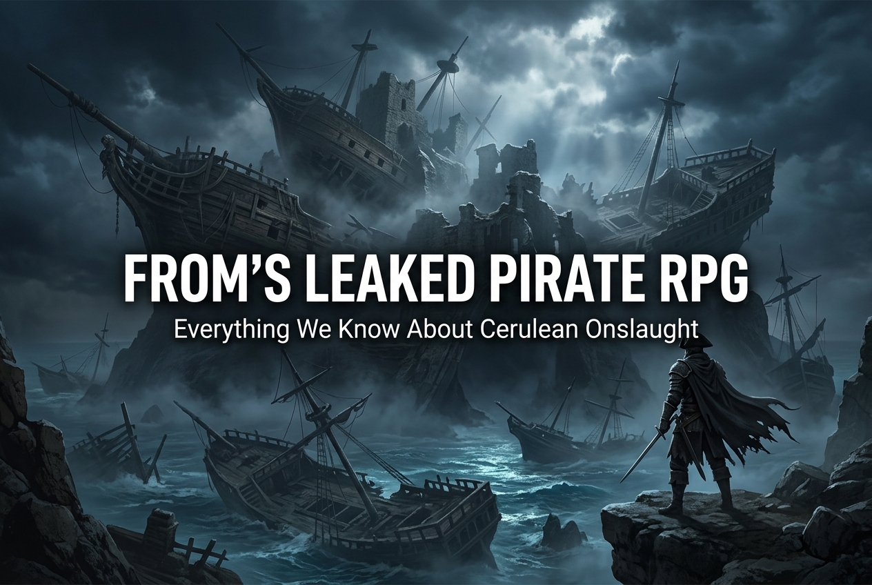 FromSoftware's Leaked Pirate RPG: Everything We Know About Cerulean Onslaught