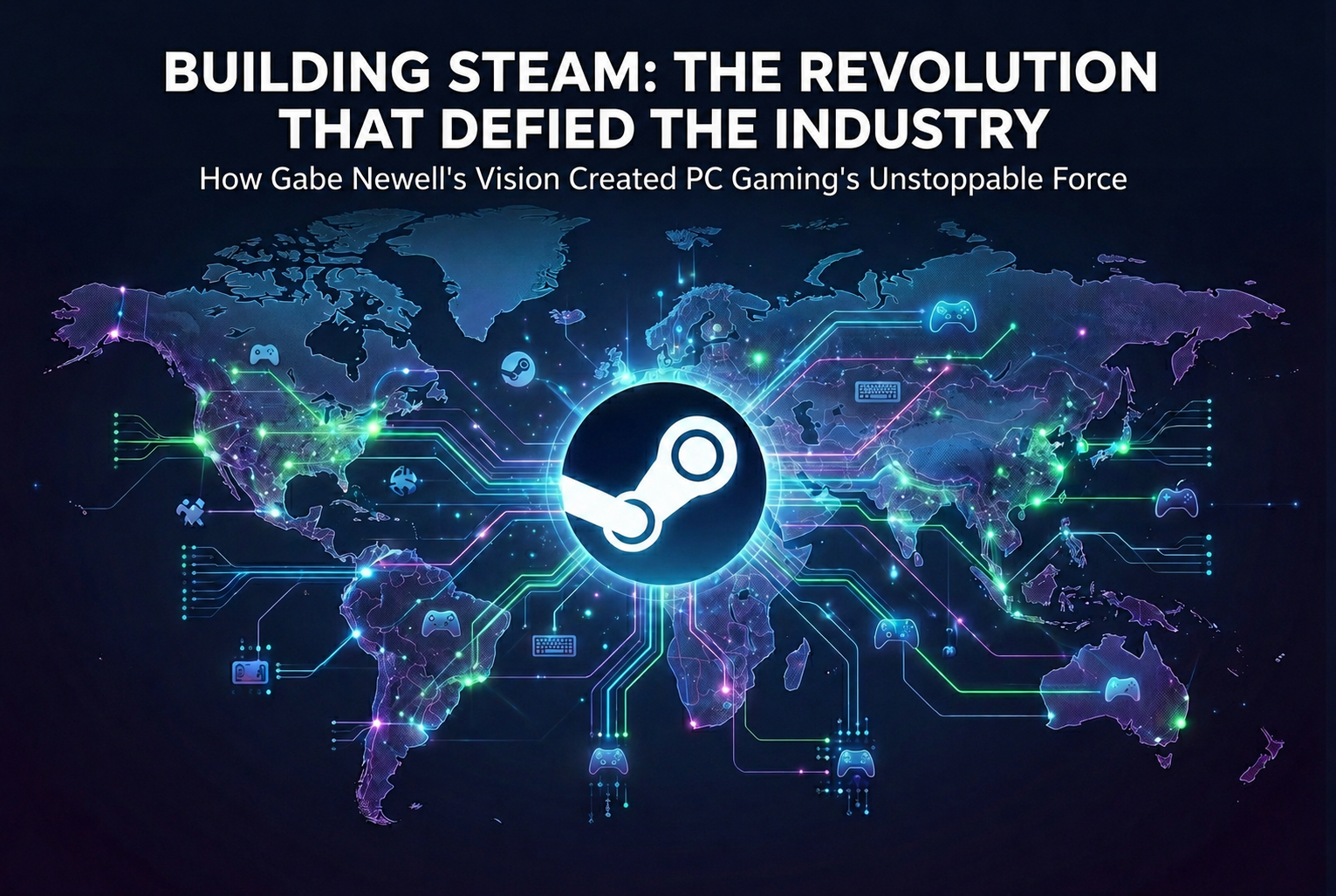 How Gabe Newell Built Steam: The Philosophy Behind PC Gaming’s Biggest Platform