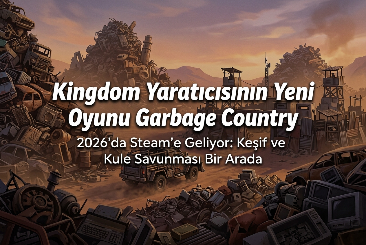 Garbage Country: Kıyamet Sonrası Hurdalıkta Keşif ve Kule Savunması Bir Arada