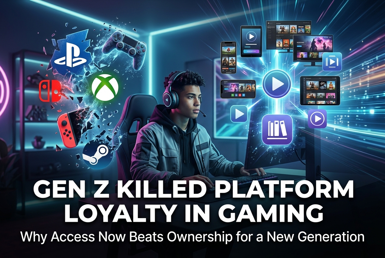 Gen Z Killed Platform Loyalty in Gaming: Why Access Now Beats Ownership