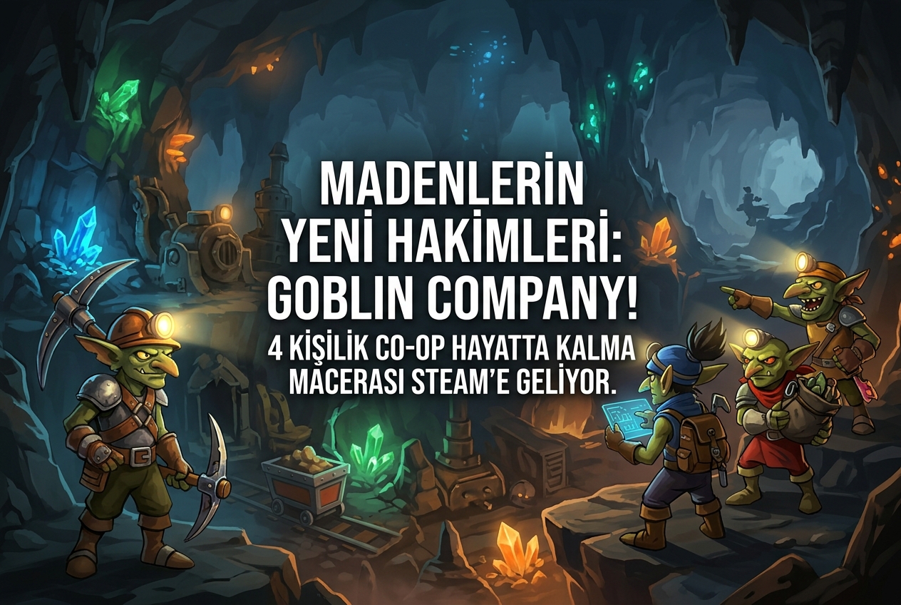 Goblin Company: 4 Kişilik Co-op Madencilik Macerası 12 Haziran’da Steam’e Geliyor