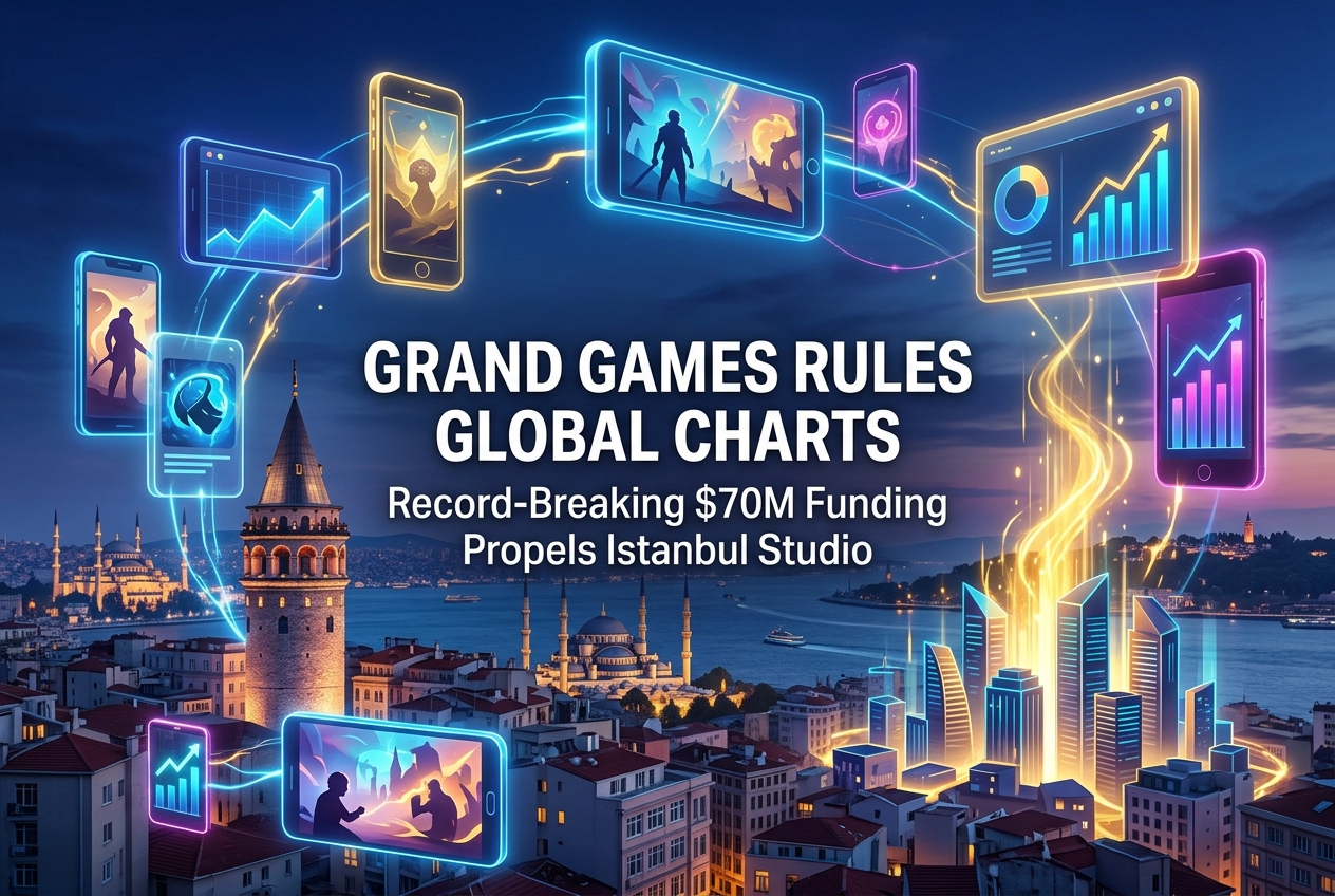 Grand Games Raises $70M Series B as Turkey’s Gaming Ecosystem Keeps Breaking Records