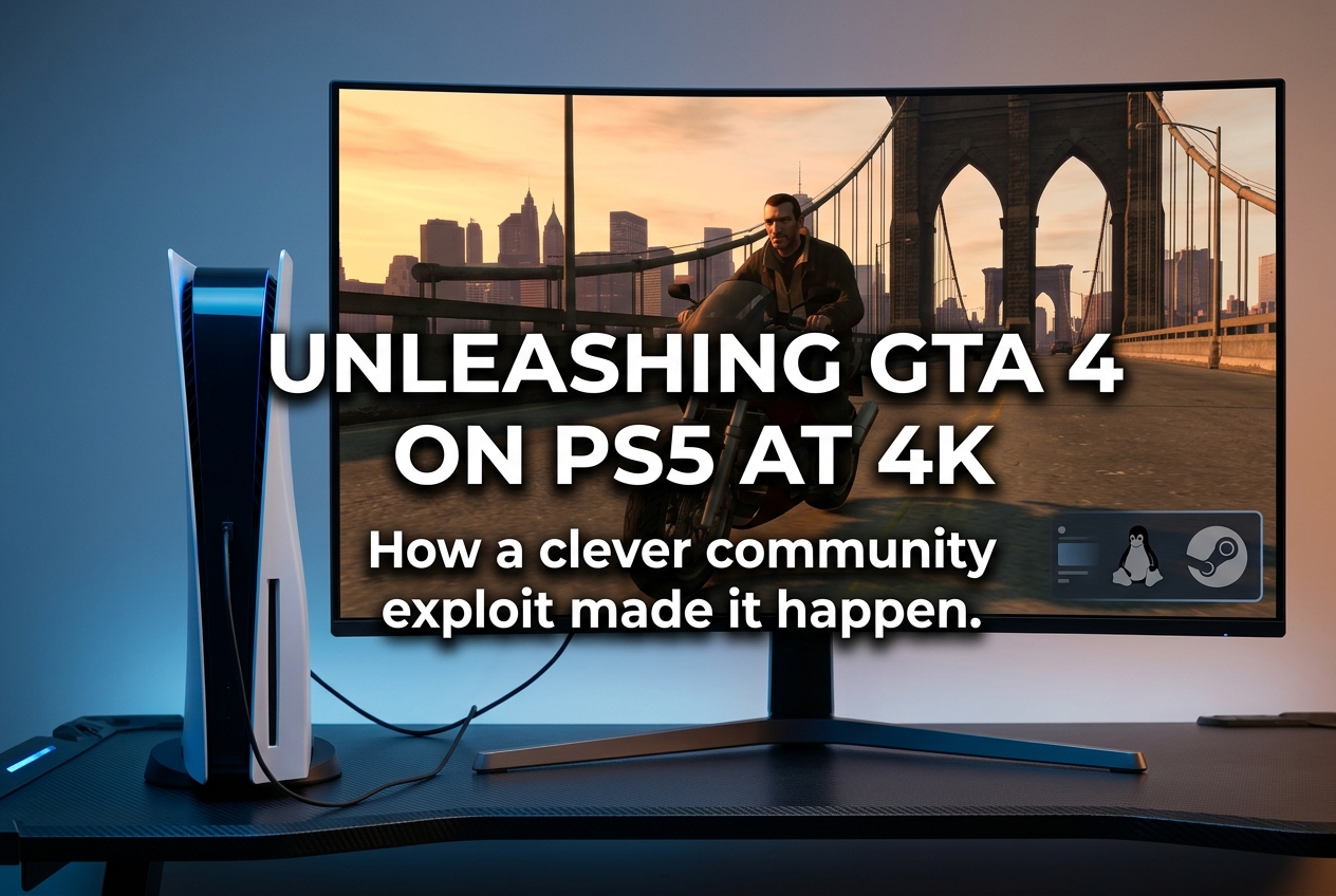 GTA 4 Is Now Playable on PS5 Thanks to a Linux Exploit