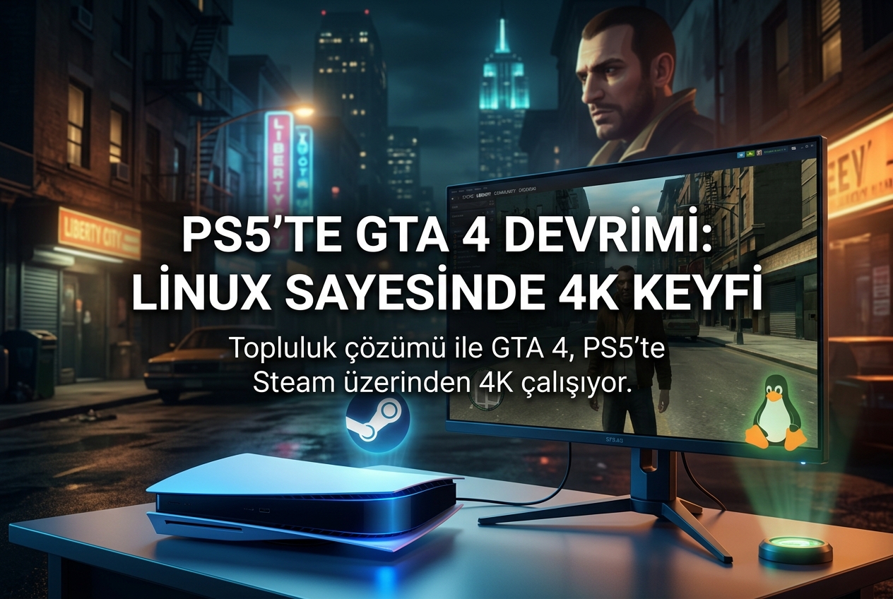 GTA 4, Linux Sayesinde PlayStation 5’te Oynanabilir Hale Geldi
