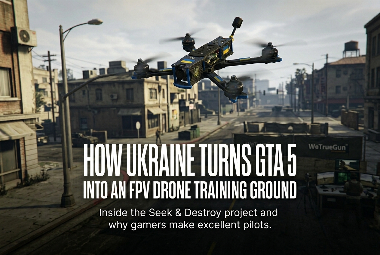 Ukraine Turns GTA 5 Into an FPV Drone Training Ground: Inside the Seek & Destroy Project