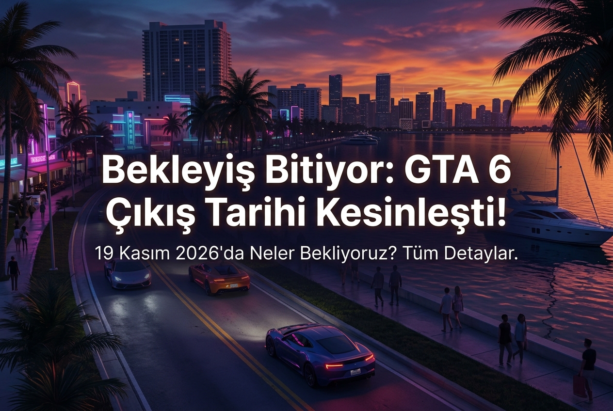 GTA 6 Çıkış Tarihi Kesinleşti: 19 Kasım 2026’da Neler Bekliyoruz?