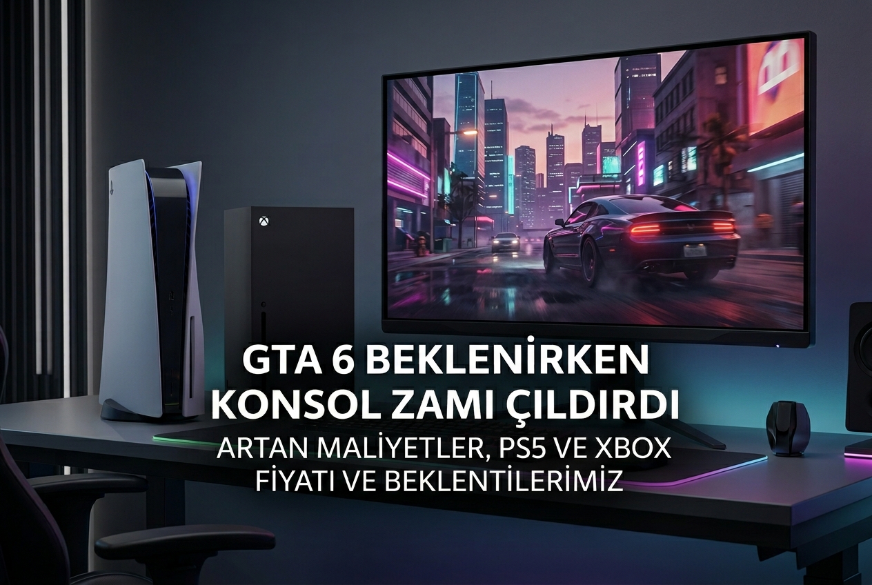 GTA 6 Çıkışı Konsol Fiyatlarını Nasıl Etkileyecek? Zamlar, Maliyetler ve Beklentiler