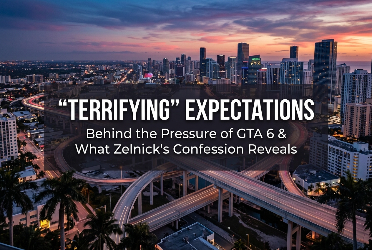 GTA 6 Expectations Are “Terrifying” Even for Rockstar: What Zelnick’s Confession Reveals