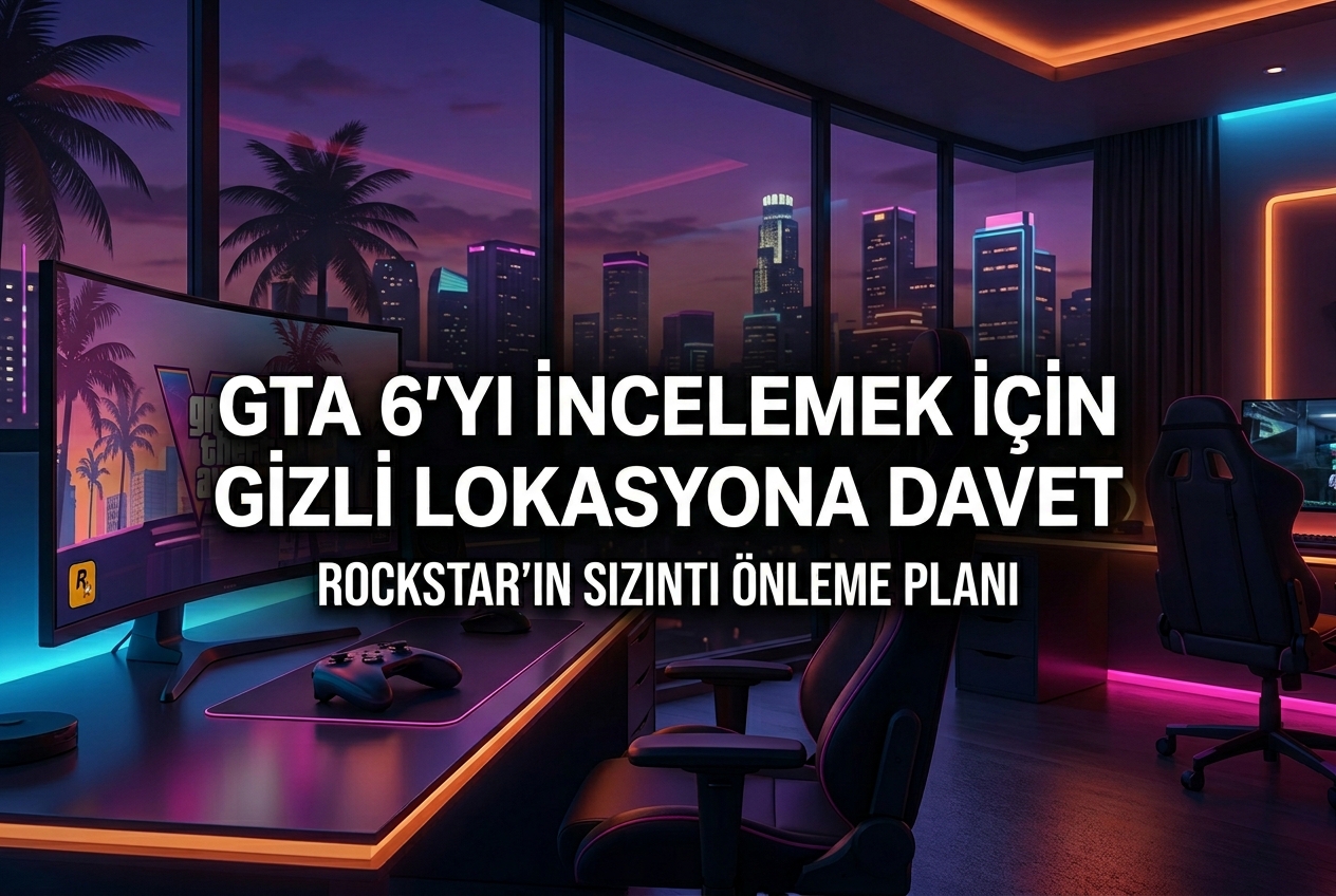 GTA 6 İnceleme Süreci Değişiyor: Rockstar Basını Gizli Lokasyona Davet Edecek
