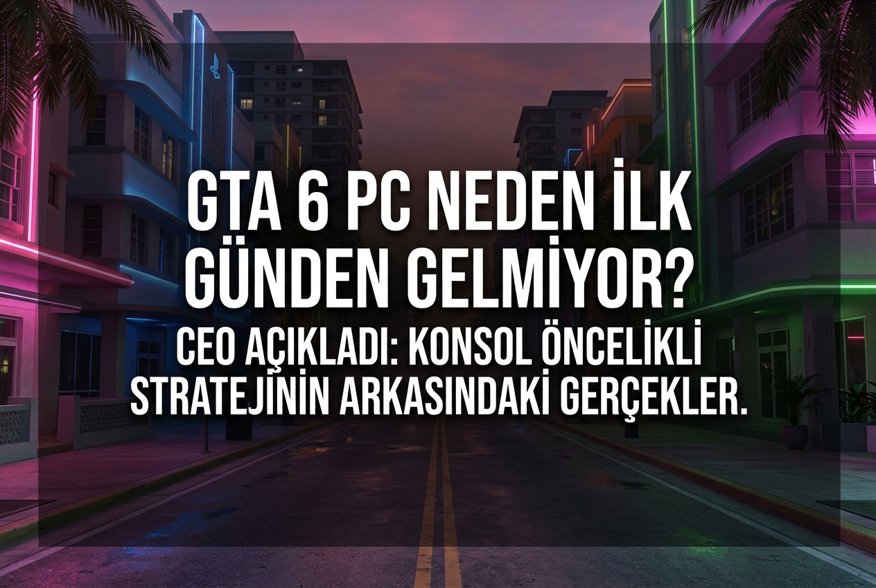 GTA 6 Neden İlk Günden PC’ye Gelmiyor? Take-Two CEO’su Açıkladı