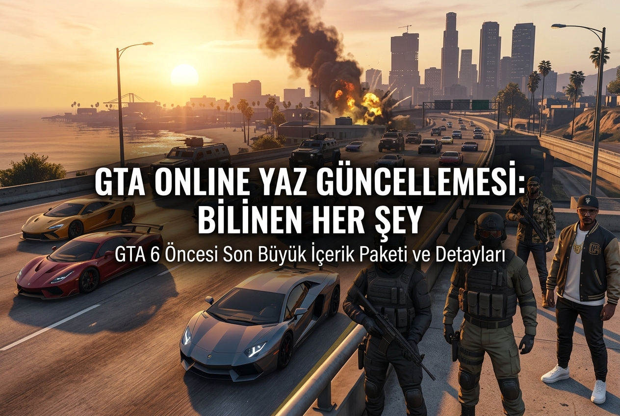 GTA Online’ın Son Büyük Güncellemesi Bu Yaz Geliyor: Bilinen Her Şey