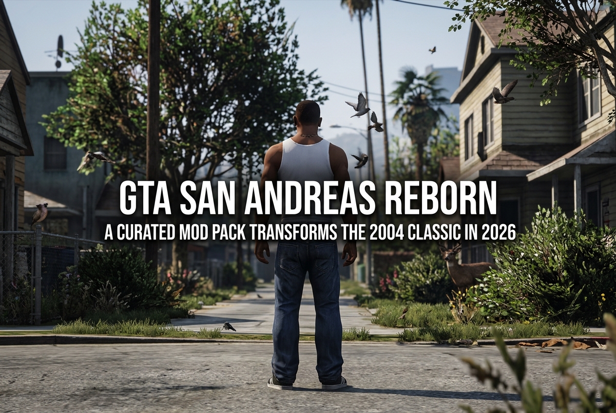 How a Massive Mod Overhaul Turns GTA San Andreas Into a Completely Different Game in 2026