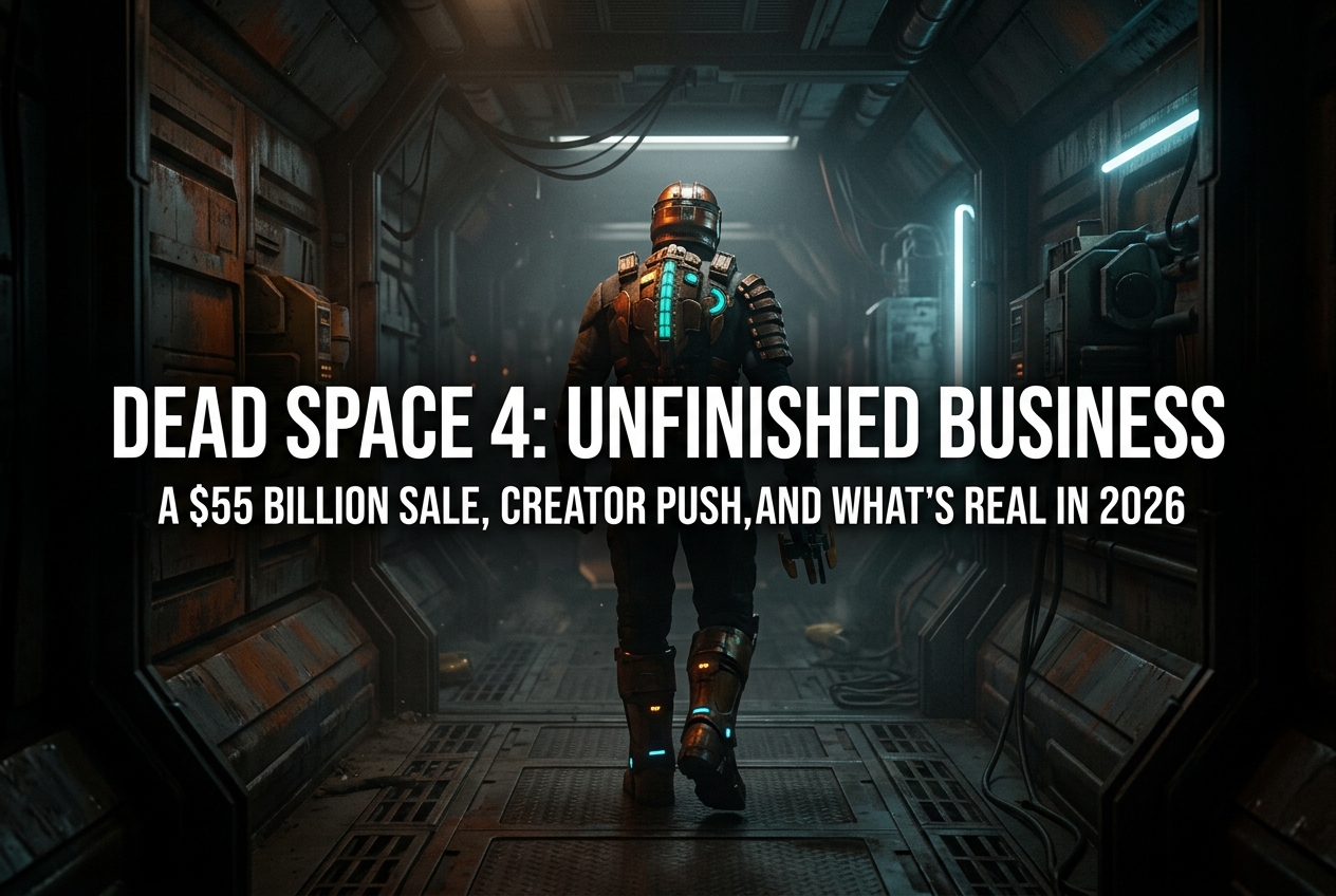 Is Dead Space 4 Happening? EA's $55 Billion Sale, Schofield's Push, and What We Know So Far