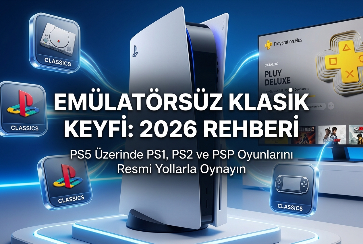 Klasik PlayStation Oyunlarını Emülatörsüz Oynamanın Tüm Yolları (2026)