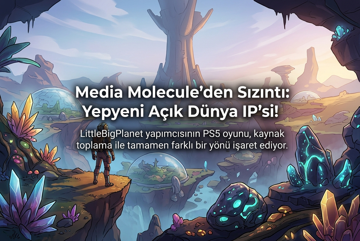 Media Molecule’ün Yeni Oyunu Sızdı: Açık Dünya, Kaynak Toplama ve Yepyeni Bir IP