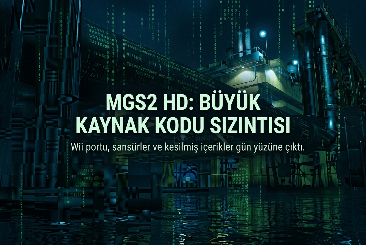 Metal Gear Solid 2 HD Kaynak Kodu Sızdırıldı: 11 Eylül Sansüründen Wii Portuna Tüm Detaylar