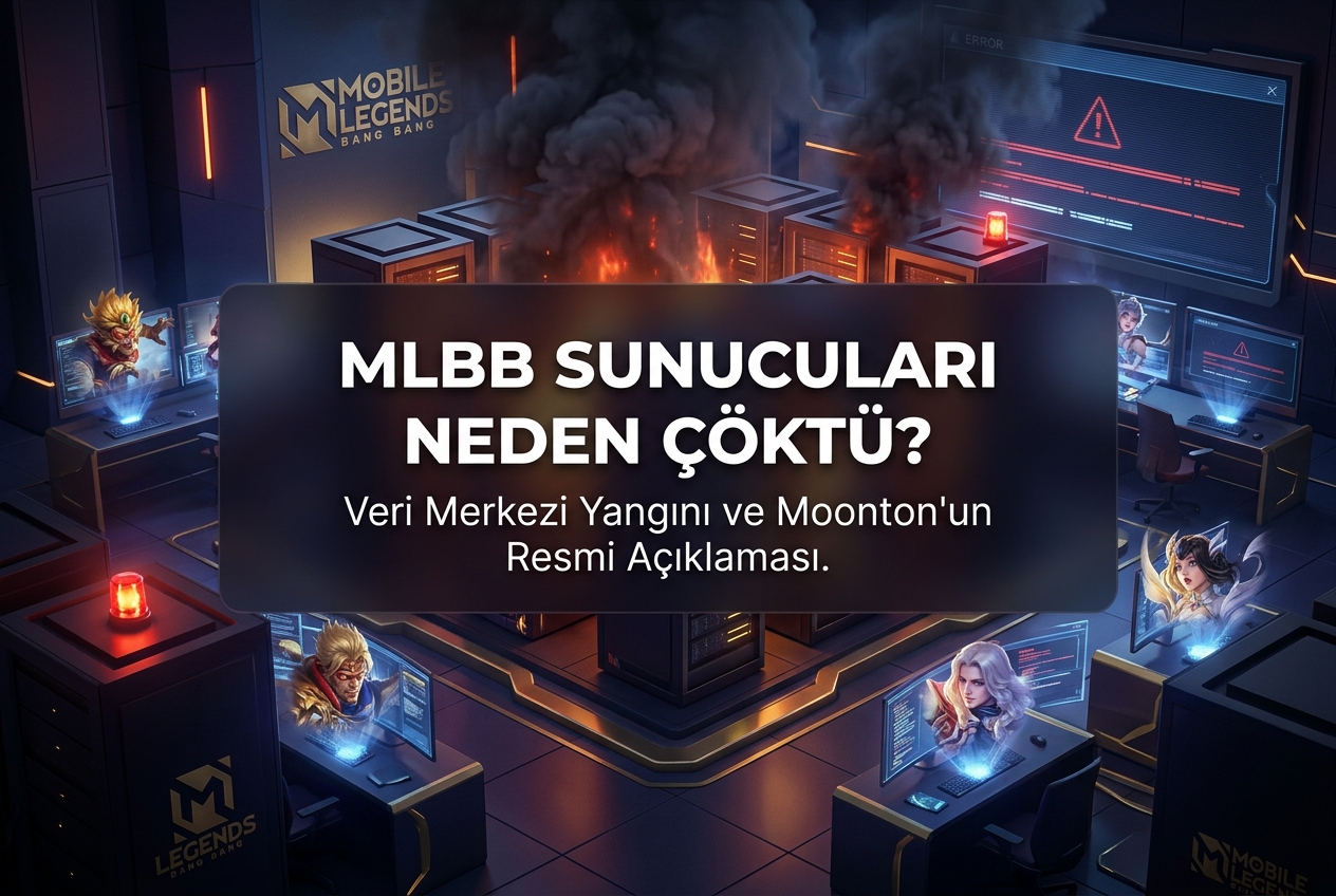 Mobile Legends Sunucuları Neden Çöktü? Veri Merkezi Yangını ve Moonton'un Açıklaması