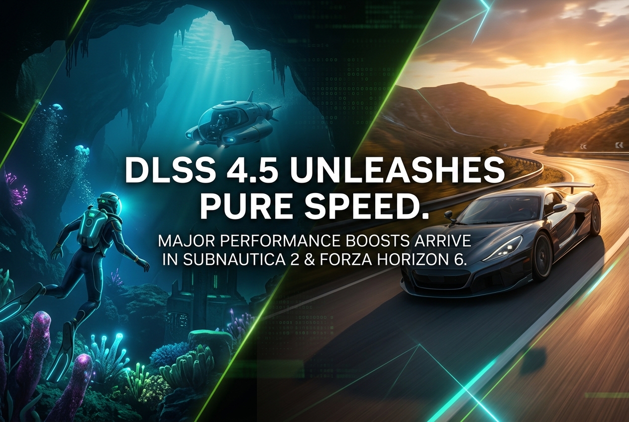 Nvidia Adds DLSS 4.5 Support to Subnautica 2, Forza Horizon 6, and More This Week