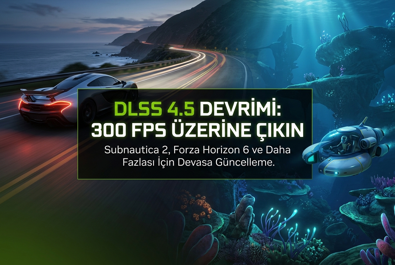 Nvidia’dan Devasa DLSS Güncellemesi: Subnautica 2, Forza Horizon 6 ve Daha Fazlası