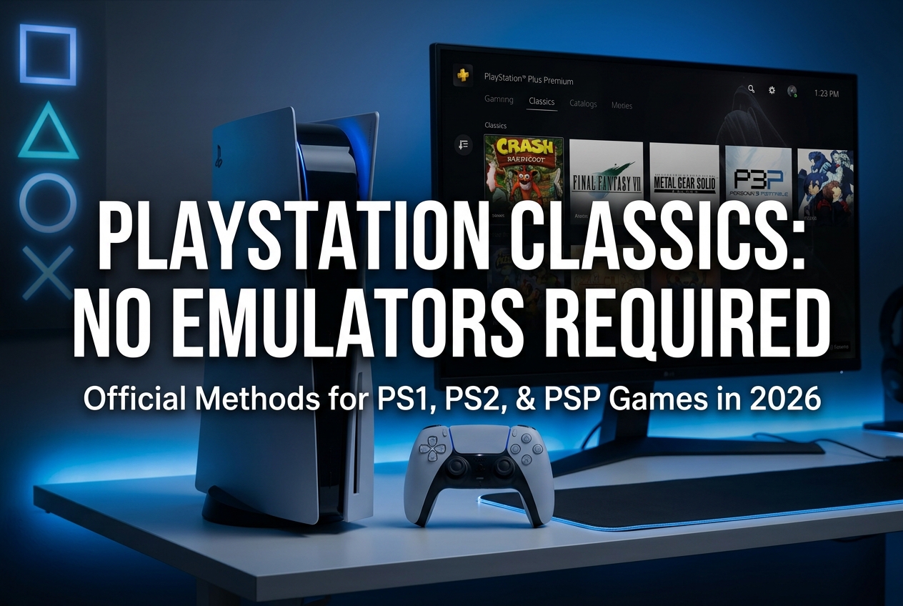 All the Ways to Play Classic PlayStation Games Without Emulators (2026)