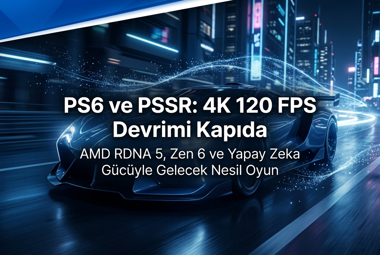 PlayStation 6 ve PSSR Frame Generation: Yapay Zeka ile 4K 120 FPS Dönemi Başlıyor
