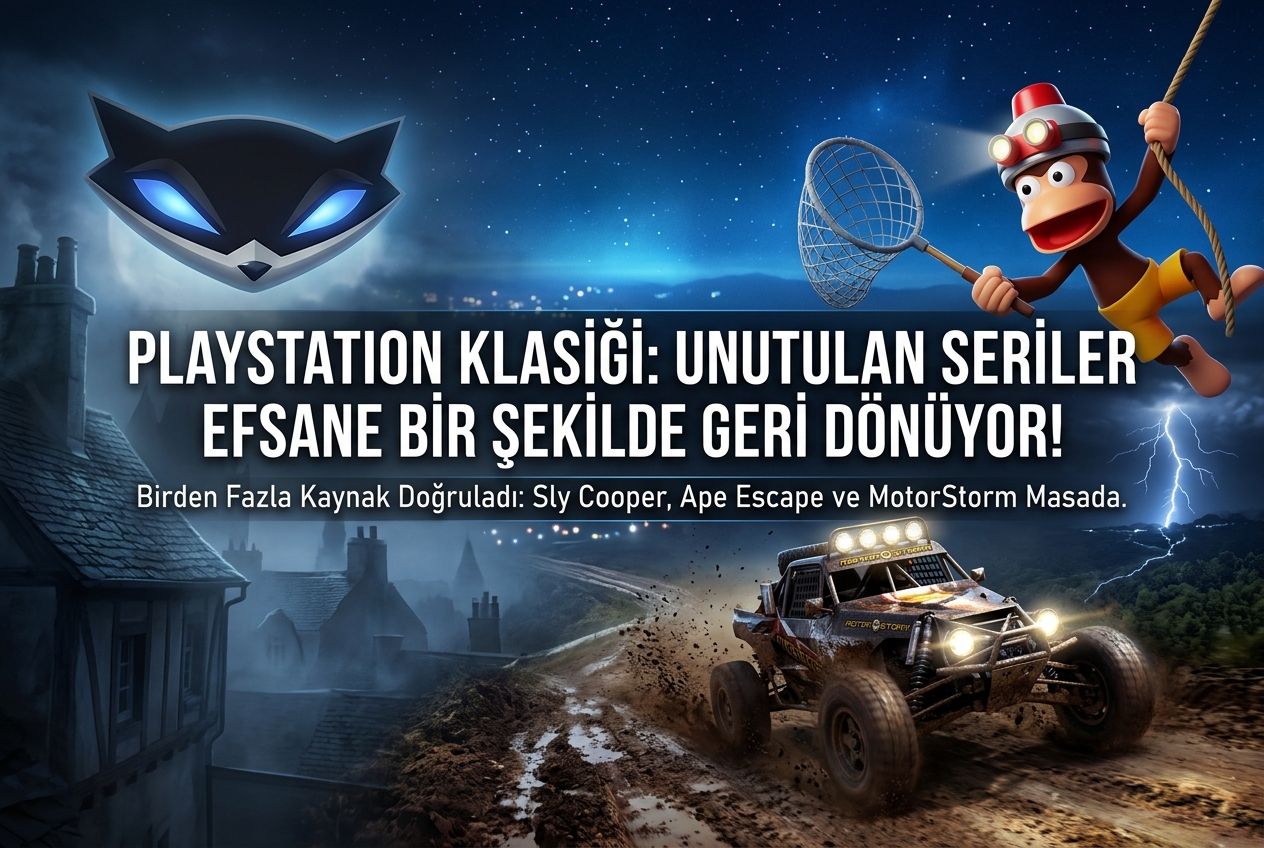 PlayStation’ın Kayıp Serileri Geri Dönüyor: Sly Cooper, Ape Escape ve Diğerleri