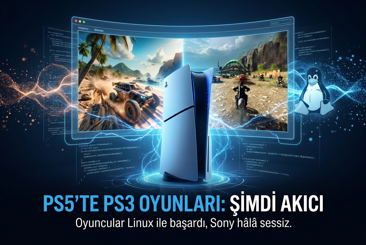 PS5, Linux ile PS3 Oyunlarını Akıcı Çalıştırıyor: Sony Neden Hâlâ Sessiz?