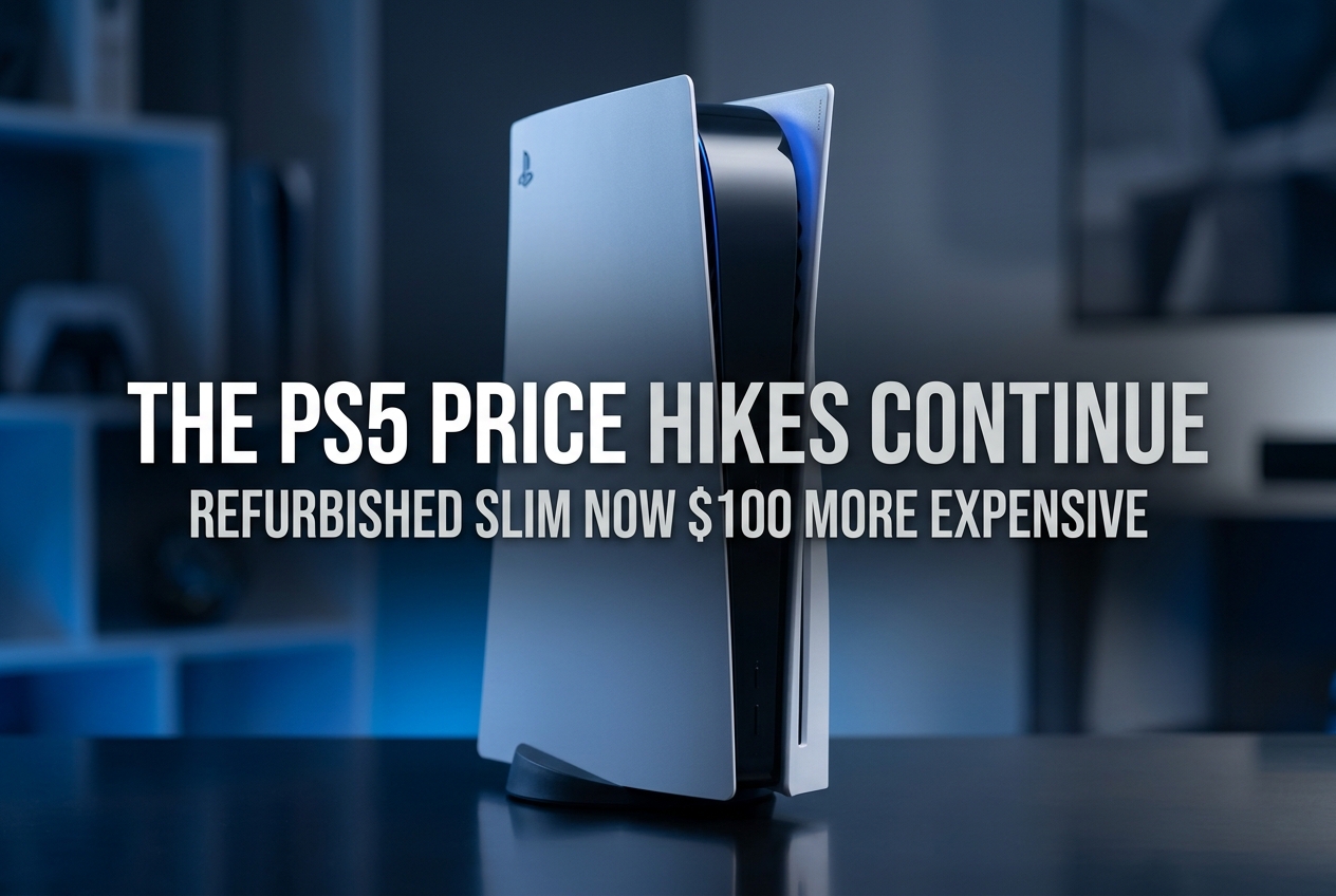 PS5 Price Hikes Keep Coming: Refurbished Models Now $100 More Expensive