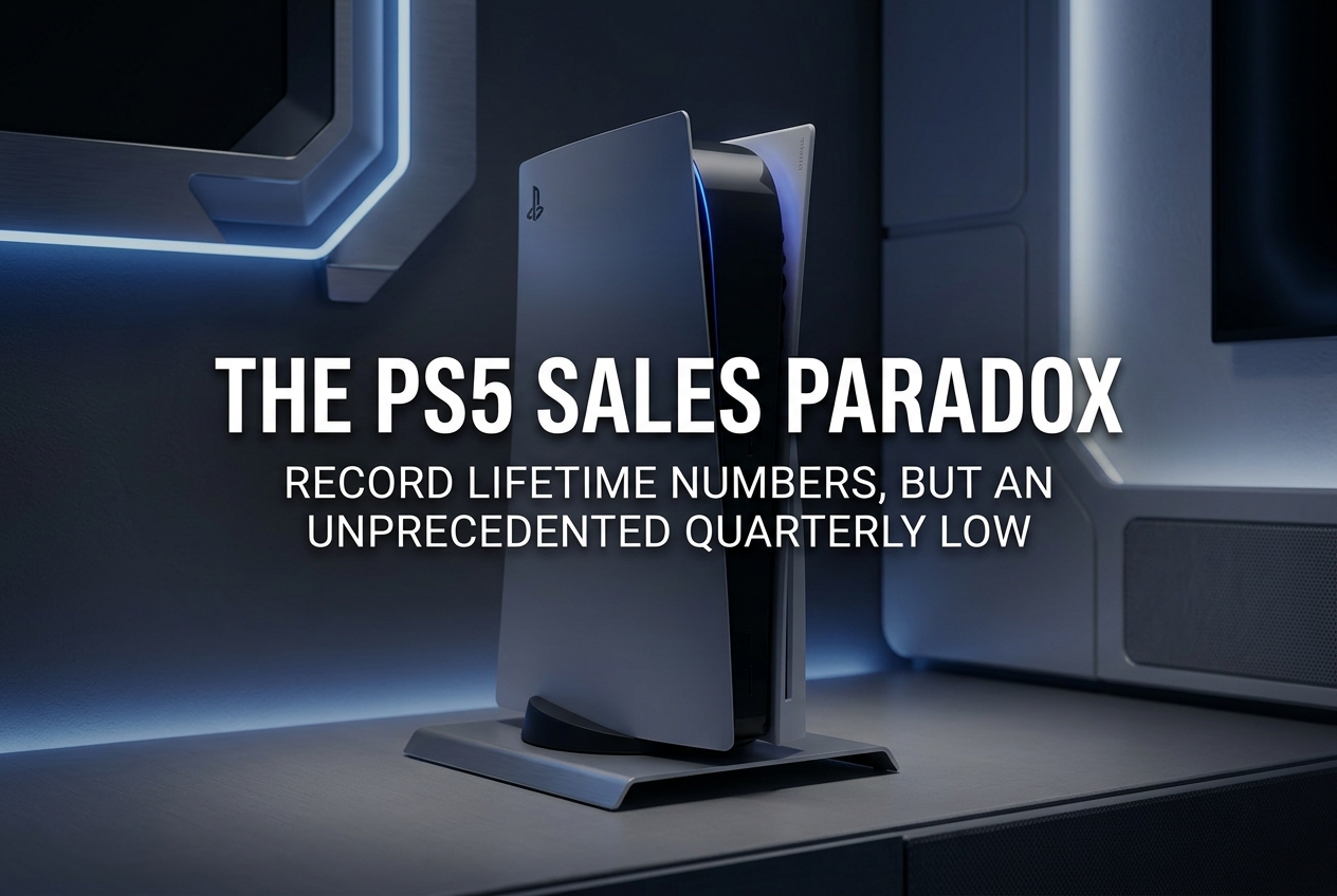 PS5 Total Sales Hit 93.7 Million as Sony Reports Its Worst Quarter Ever