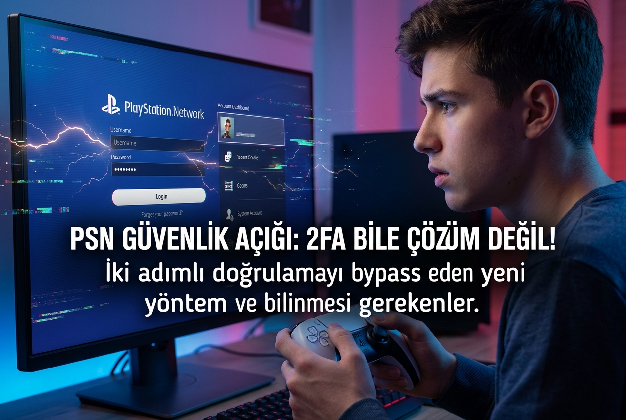 PSN Hesapları 2FA’ya Rağmen Nasıl Çalınıyor? Sony’nin Kritik Güvenlik Açığı
