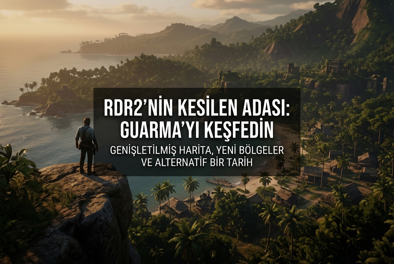 RDR2 Guarma Modu: Kesilen Tropik Ada Artık Tamamen Keşfedilebilir