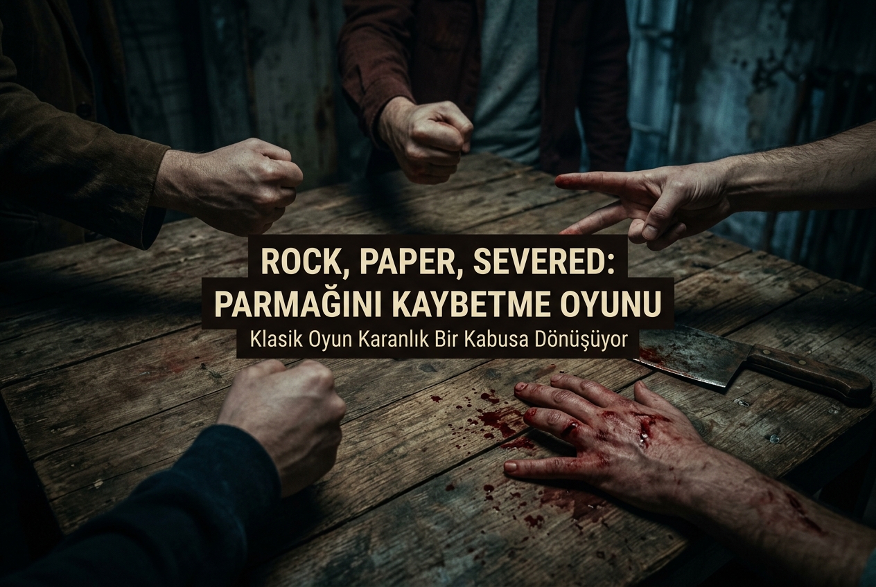 Rock, Paper, Severed: Taş-Kağıt-Makas’ı Ölümcül Bir Korku Oyununa Dönüştüren Yeni Yapım