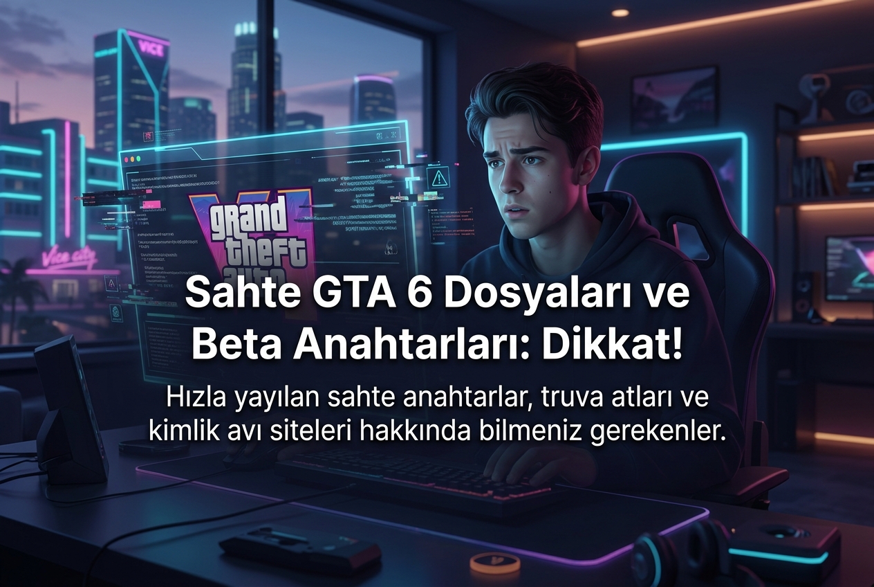 Sahte GTA 6 Dosyaları ve Beta Anahtarları İnterneti Sardı: Korunma Rehberi