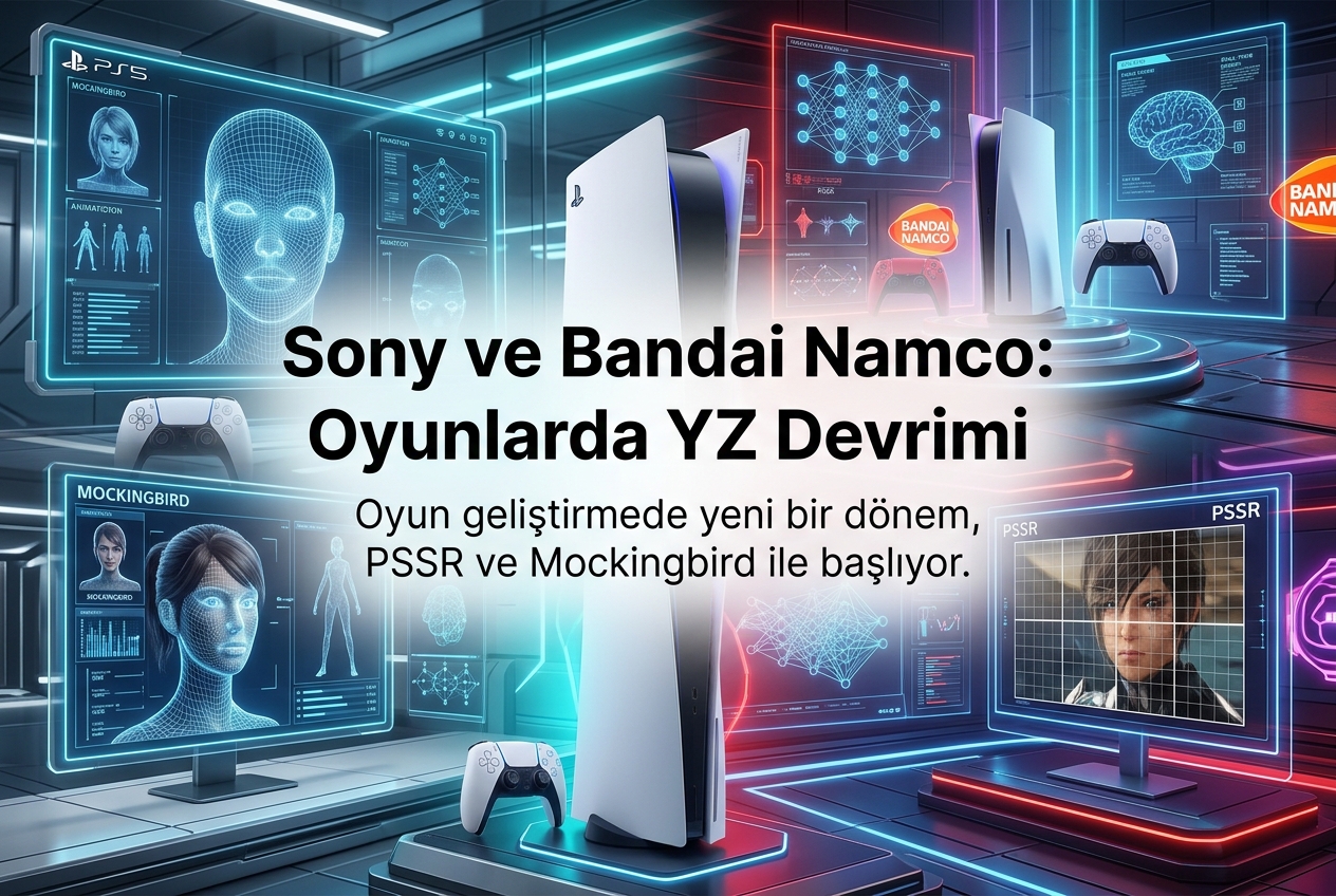 Sony ve Bandai Namco Yapay Zeka İş Birliği: Oyun Geliştirmede Yeni Dönem Başlıyor