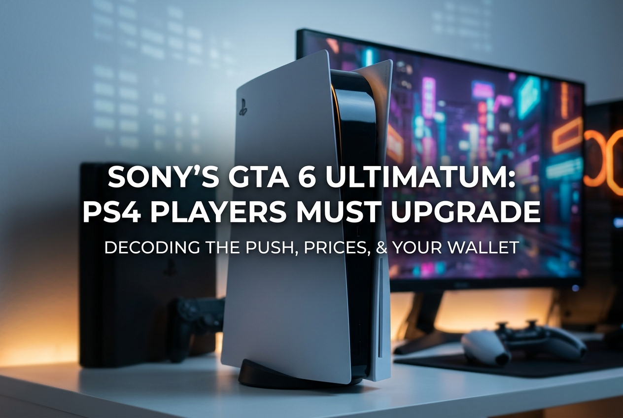 Sony Is Pushing PS4 Players to Upgrade for GTA 6: What It Means for Price, Timing, and Your Wallet