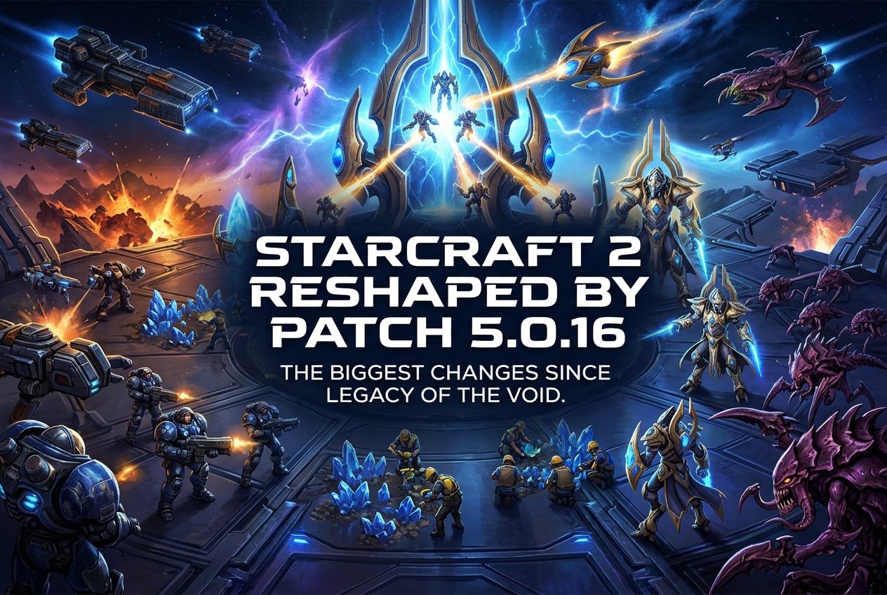 StarCraft 2 Patch 5.0.16: The Biggest Update in Over a Decade Reshapes the Game
