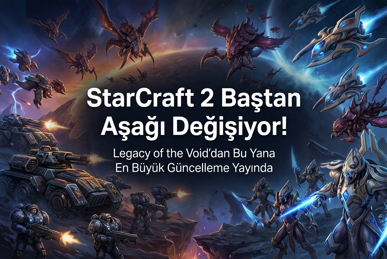 StarCraft 2 Patch 5.0.16: On Yılın En Büyük Güncellemesi Oyunu Baştan Değiştiriyor