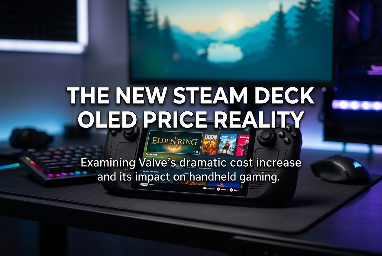 Steam Deck OLED Prices Surge Over 40%: What the Valve Price Hike Means for Handheld Gaming